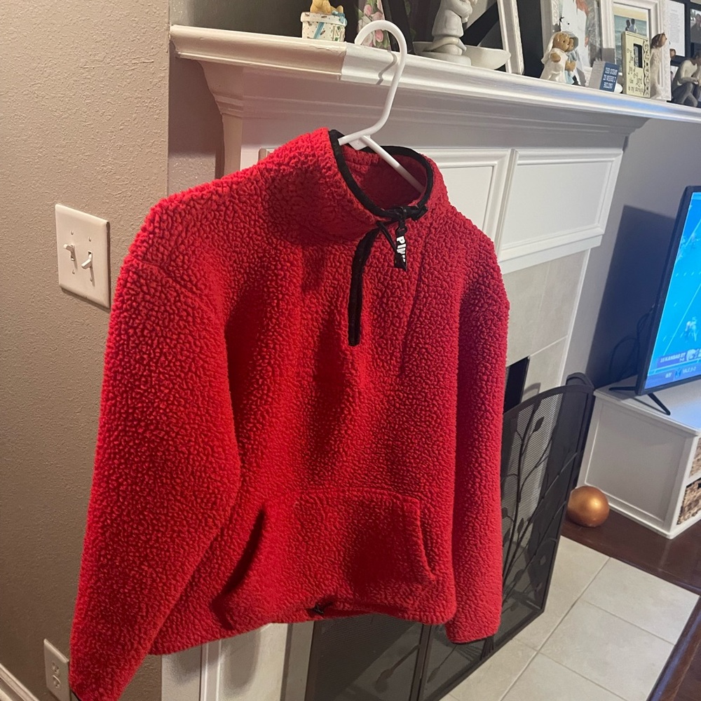 Pink pullover